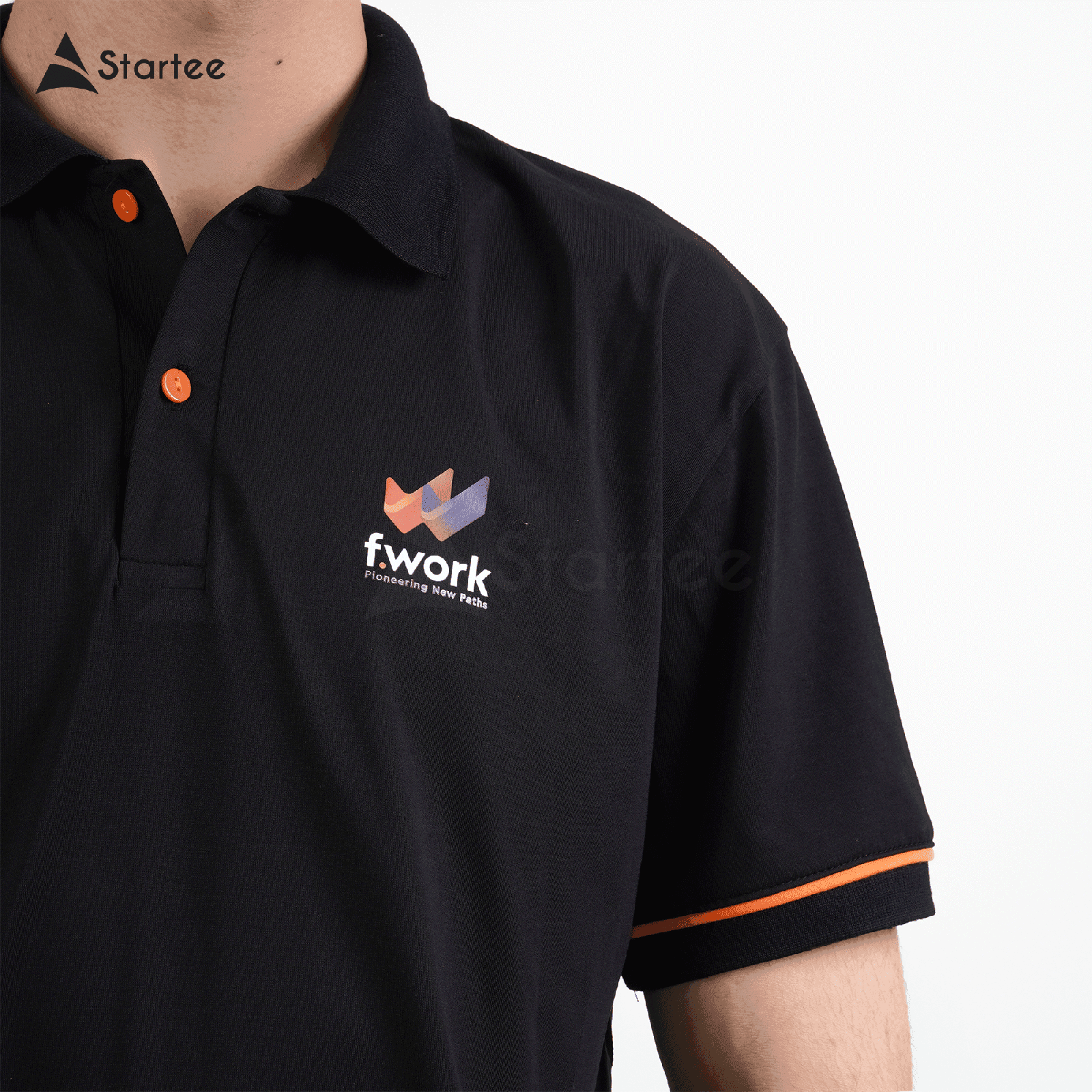 Áo đồng phục F.work do Startee sản xuất