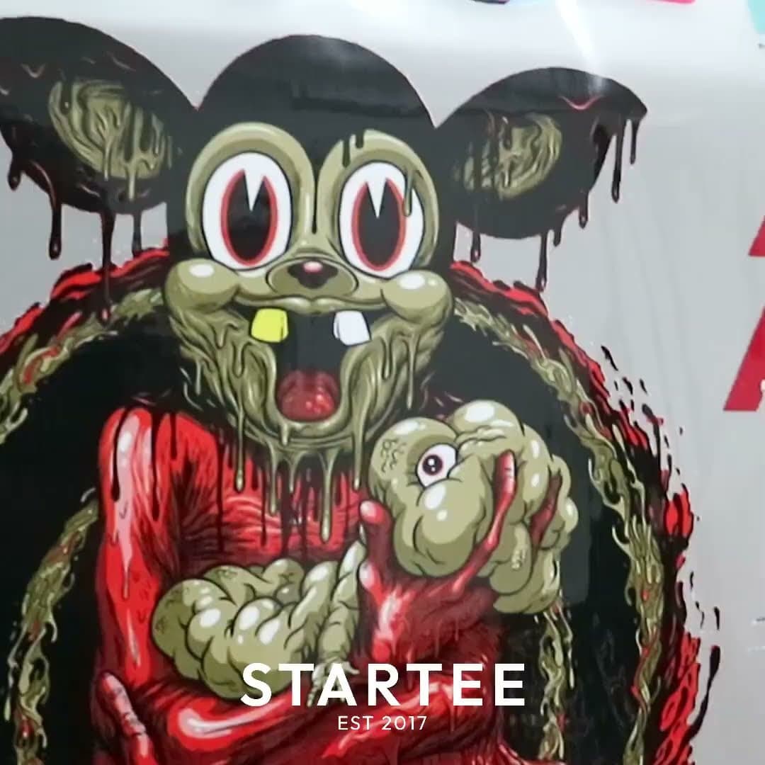 Video quy trình in DTF tại xưởng Startee