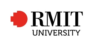 Logo RMIT — khách hàng đặt đồng phục tại Startee