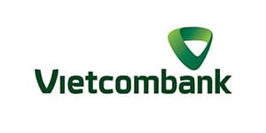 Logo Vietcombank — khách hàng đặt đồng phục tại Startee