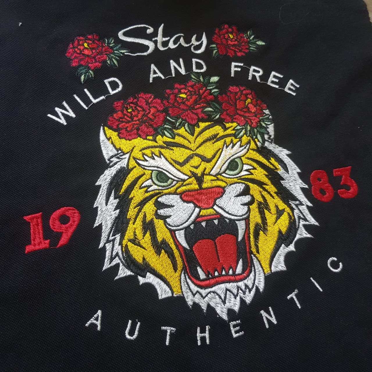 Machine embroidery, printing technique at Startee