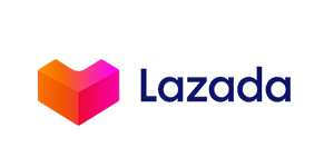 Lazada logo, a Startee client